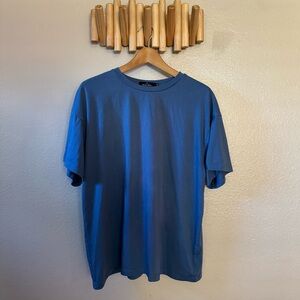 Blue Oversized Tee sz med